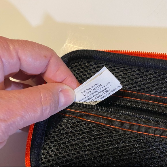 Nintendo Switch canvas case with zip pocket NWOT, Nintendo Switch logo - Picture 5 of 7